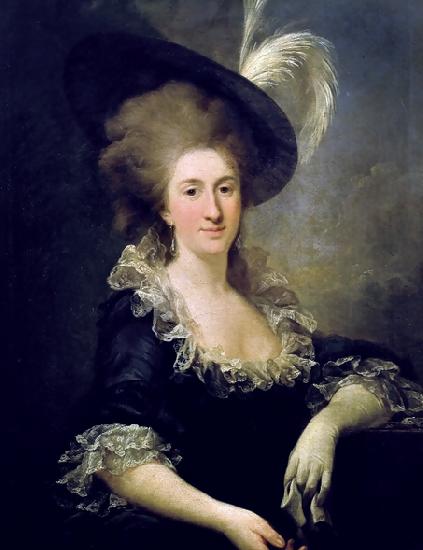 Marcello Bacciarelli Portrait of Anna Teofila Potocka oil painting image